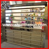 Transparent Polycarbonate Roller Shutter, Crystal Clear Roller Shutter Door