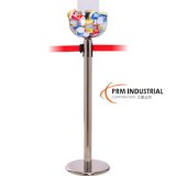 Impulse Buying Display Bowl for Retractable Belt Barrier