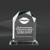 Crystal Beveled Arch Award (T-CBJ67)