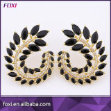 Wholesale Brass Zirconia Copper Jewelry Stud Earrings for Women