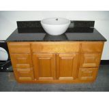 Natural Stone Green Granite Bathroom Vanity Tops