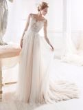 Beading A Line Wedding Dress Bridal Gown