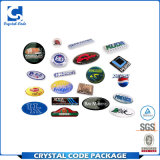 Logo Printing Vinyl Resin Domed Epoxy Sticker Label